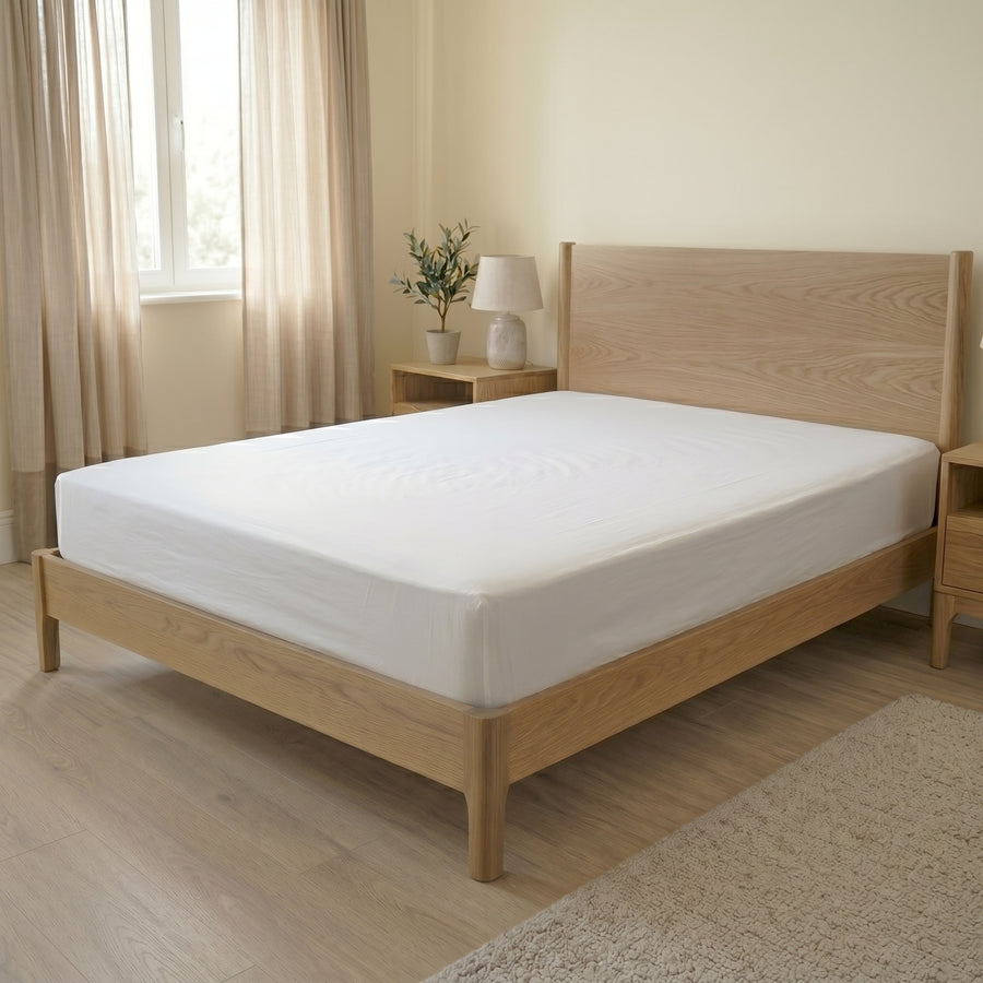 Sábana Bajera Percal 233 Hilos 100% Algodón | Hotel Collection No.1