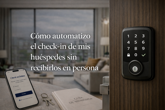 Cómo automatizo el check-in sin recibir a los huéspedes en persona 🔐