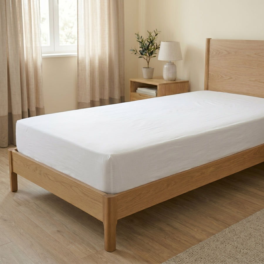 Sábana Bajera Percal 233 Hilos 100% Algodón | Hotel Collection No.1