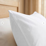Fundas de Almohada de Hostelería Percal 233 Hilos — Pack 2 — 100% Algodón — Calidad Hotel para Alojamientos Turísticos, Casas Rurales, Campings y Hoteles Boutique (50x70, 50x60 y 40x75 cm)