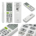 Universal A/C Remote Control | Save up to 30% on energy consumption with Max/Min Temperature limits | Hidden Combination