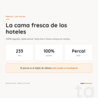 Funda Nórdica Percal 233 Hilos · Calidad Hotel