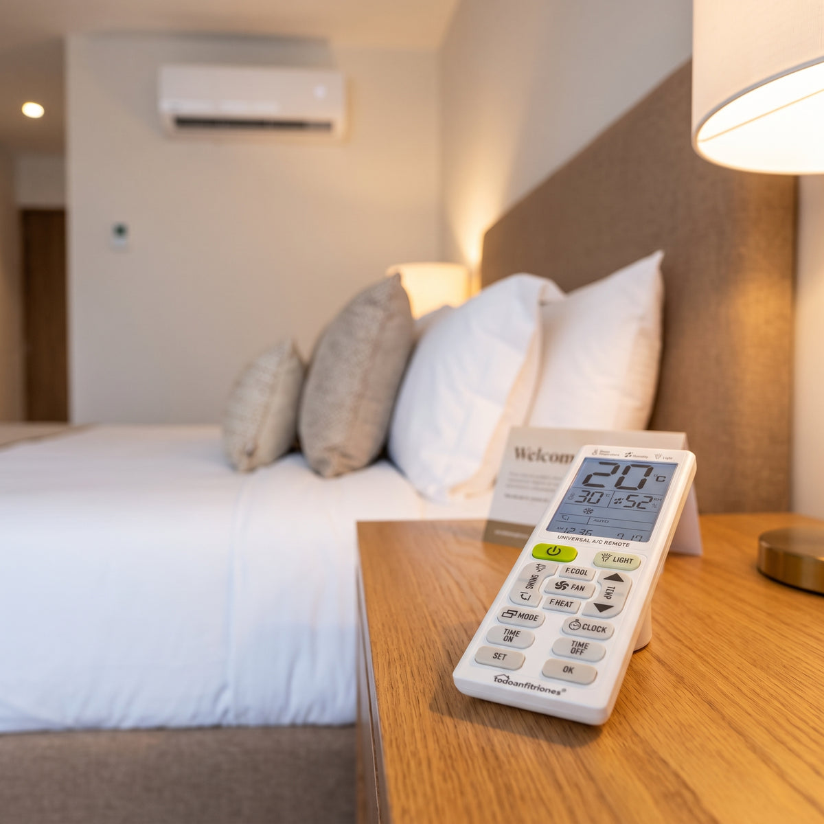 Mando Universal Aire Acondicionado con Límite de Temperatura