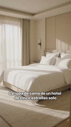Juego de Sabanas con Funda Nórdica Percal 233 Hilos · Hotel