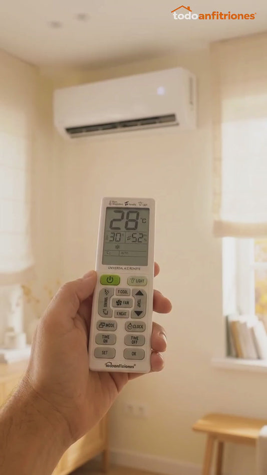 Mando Universal Aire Acondicionado con Límite de Temperatura