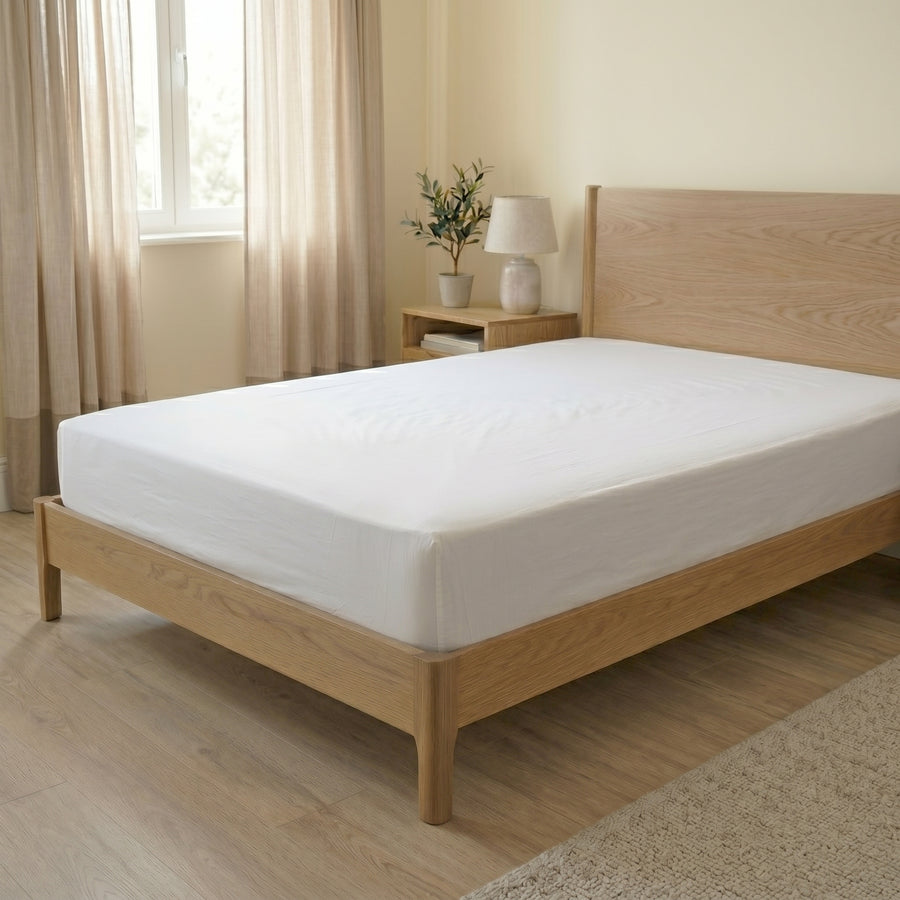 Sábana Bajera Percal 233 Hilos 100% Algodón | Hotel Collection No.1
