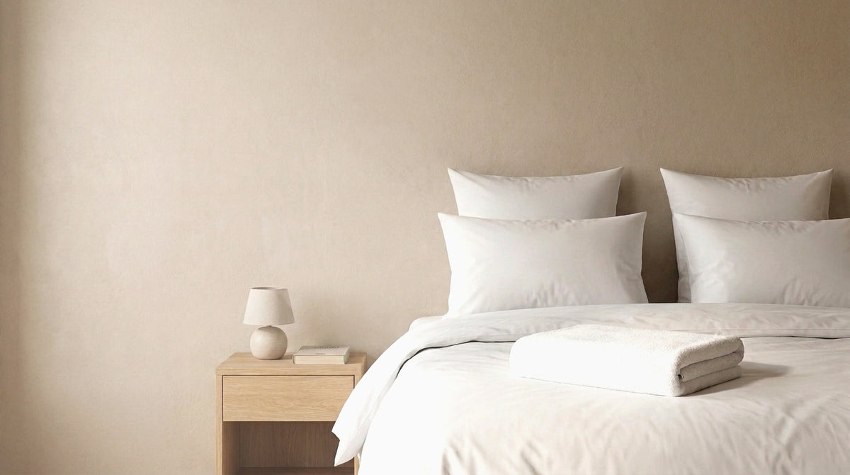 Ropa de cama y toallas de calidad hotelera